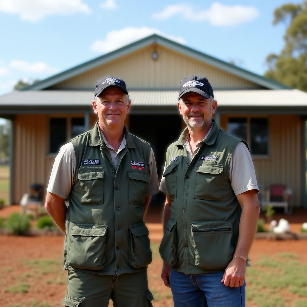 ChikensRoadPro founders standing in front of first office