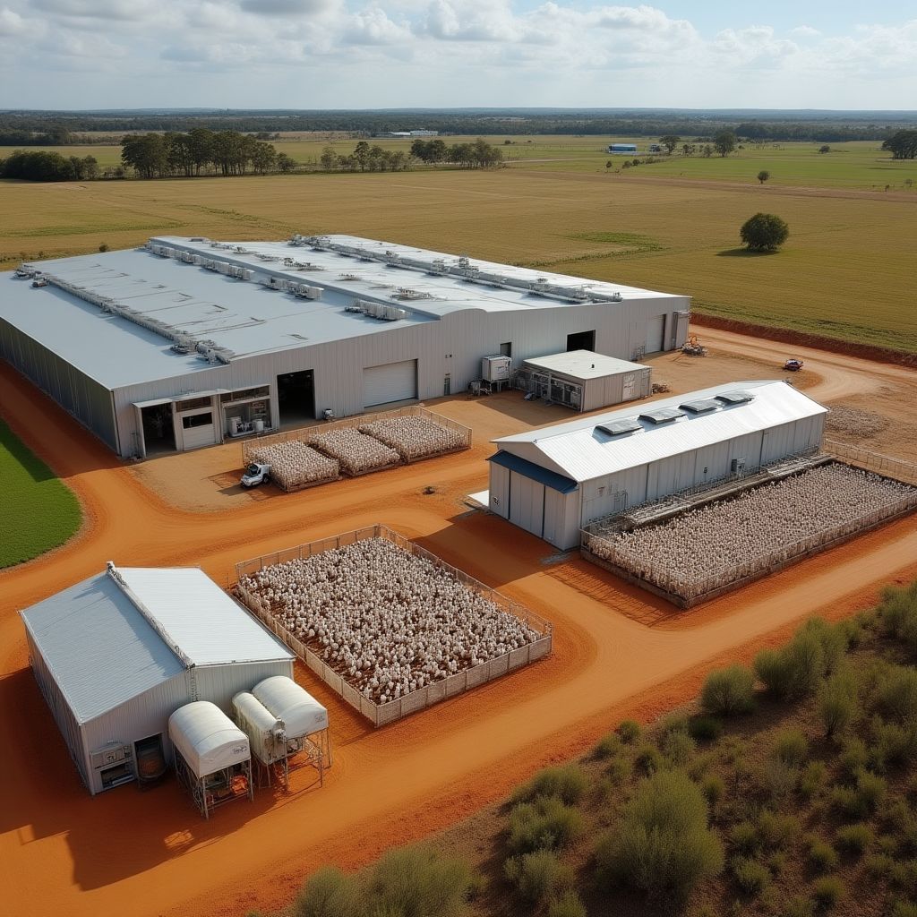 Commercial Chicken Operation
